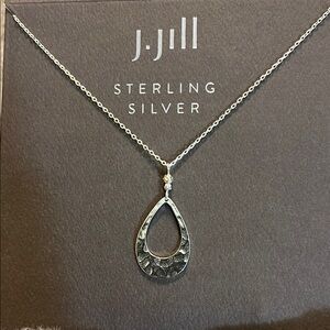 Sterling silver necklace NWT
